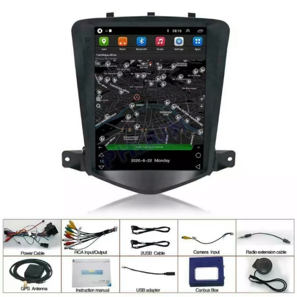 Android stereo for Chevy Cruze 2009-2014